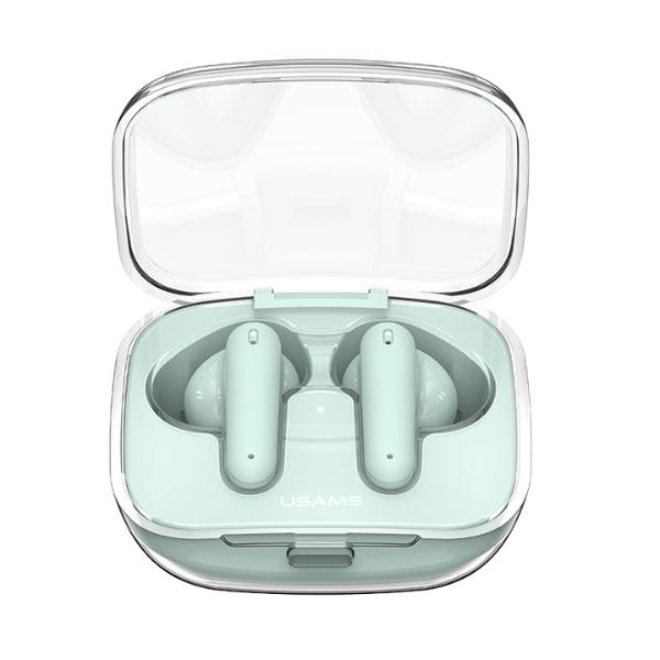 USAMS Słuchawki Bluetooth 5.3 TWS BEseries earbuds bezprzewodowe niebieski/blue US-BE16