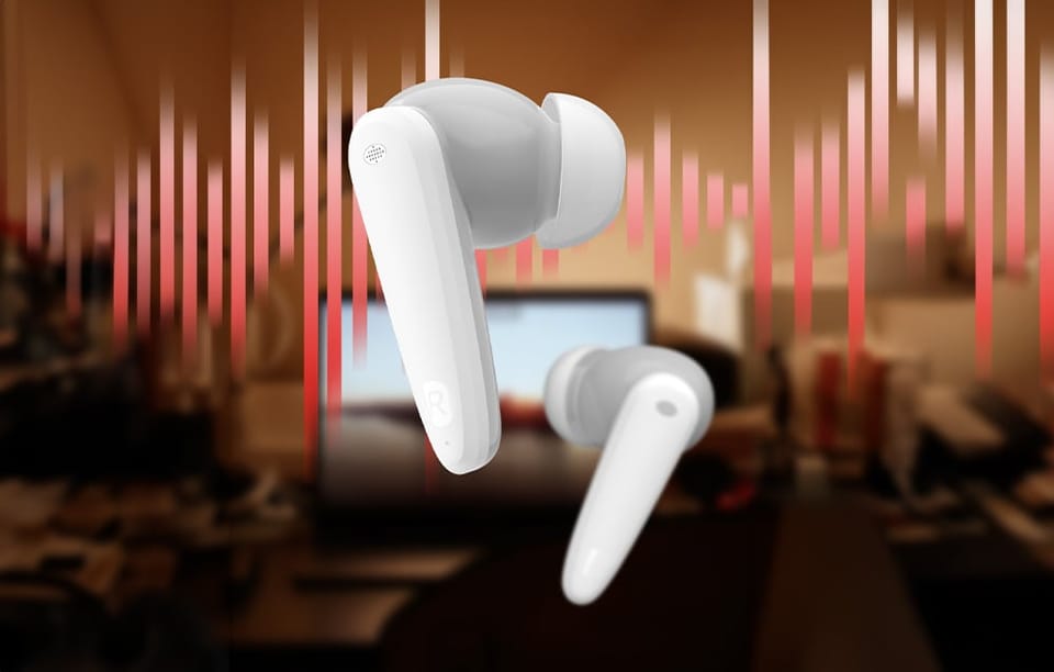 Bezprzewodowe Słuchawki Sound Cube MIIIW ANC Białe