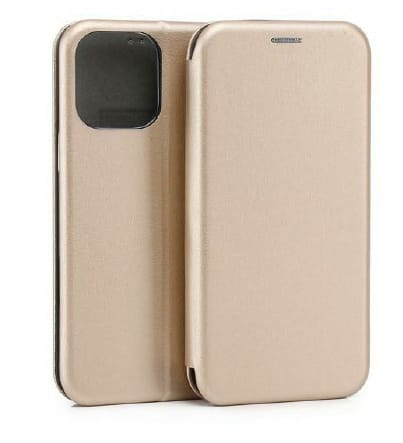 Beline Etui Book Magnetic iPhone 16 ProMax 6.9" złoty/gold