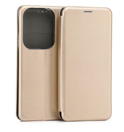 Beline Etui Book Magnetic Tecno Spark 20Pro złoty/gold