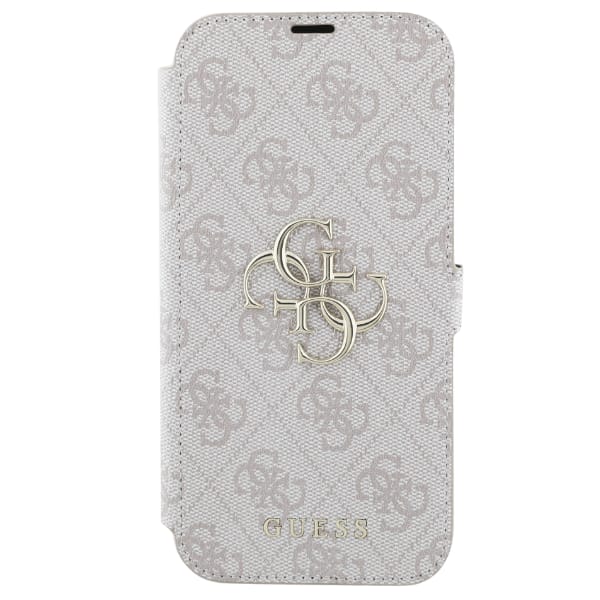 Guess GUBKP16M4GMGPII iPhone 16 Plus 6.7" różowy/pink book 4G Metal Logo