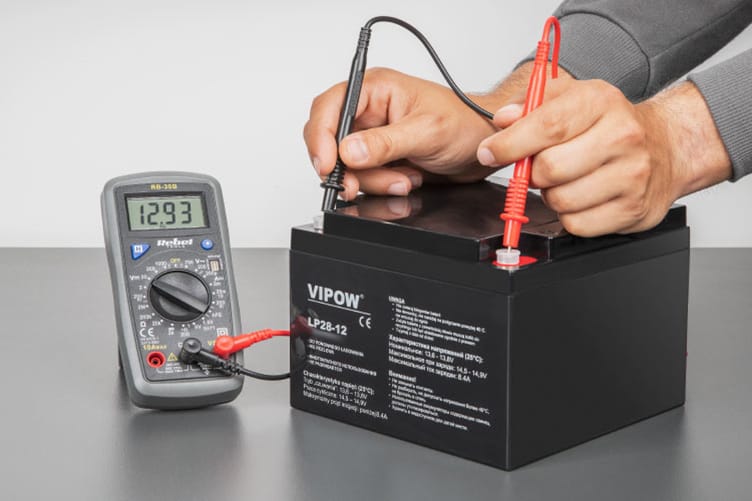 Akumulator żelowy Vipow (12 V, 9 Ah)