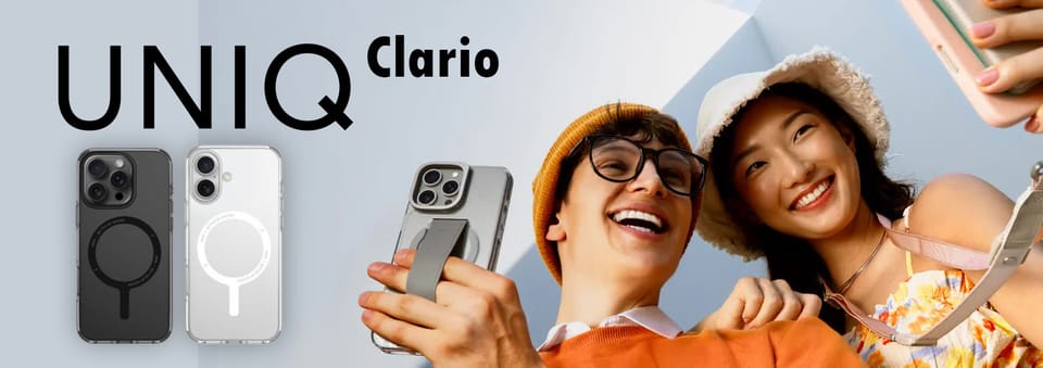 UNIQ etui Clario iPhone 16 Plus 6.7" Magclick Charging przeźroczysty/lucent clear