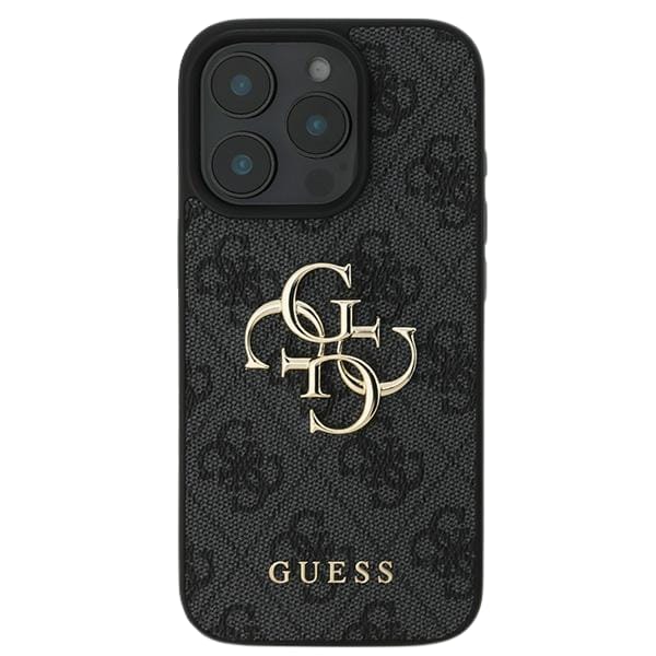 Guess GUHCP16L4GMGGR iPhone 16 Pro 6.3" czarny/black hardcase 4G Big Logo