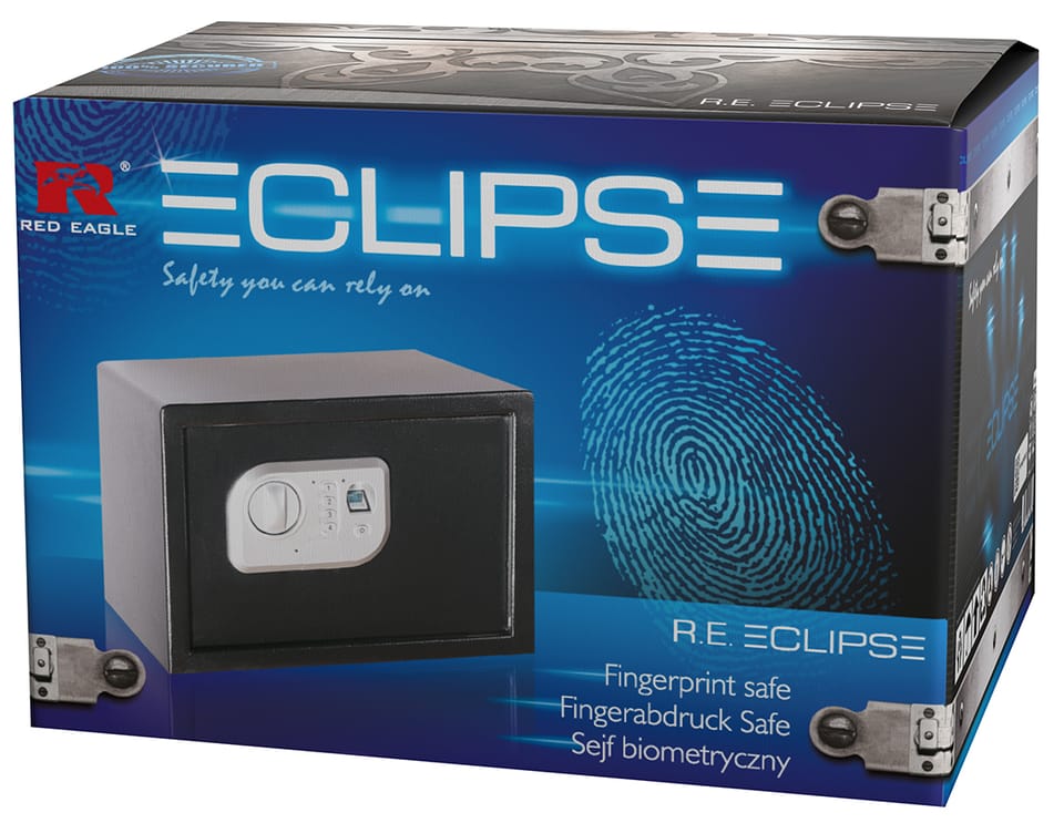 Sejf Eclipse Red Eagle na odcisk palca