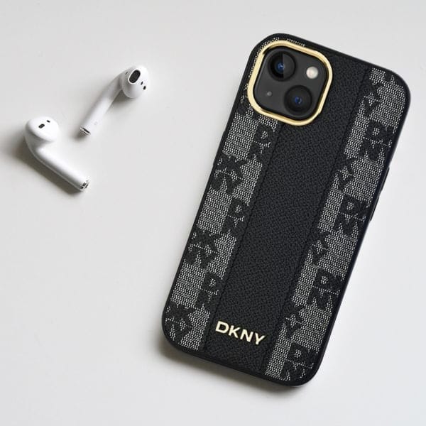 DKNY DKHMP16MPCPVSLK iPhone 16 Plus 6.7" czarny/black hardcase Checkered Pattern Magsafe