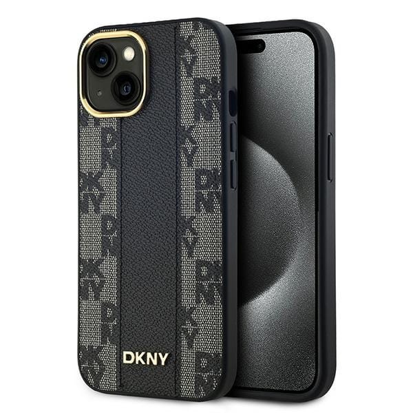 DKNY DKHMP16MPCPVSLK iPhone 16 Plus 6.7" czarny/black hardcase Checkered Pattern Magsafe