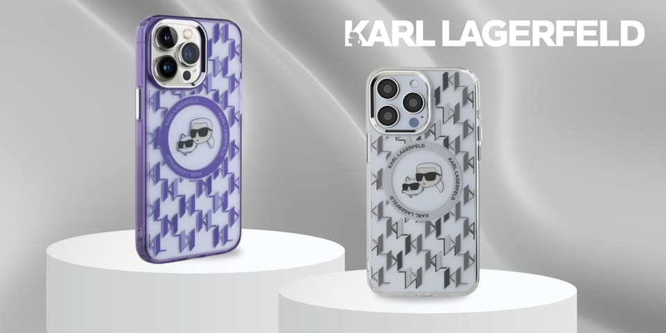 Karl Lagerfeld KLHMP16LHMCKMHK iPhone 16 Pro 6.3" czarny/black IML Monogram Karl&Choupette Head MagSafe