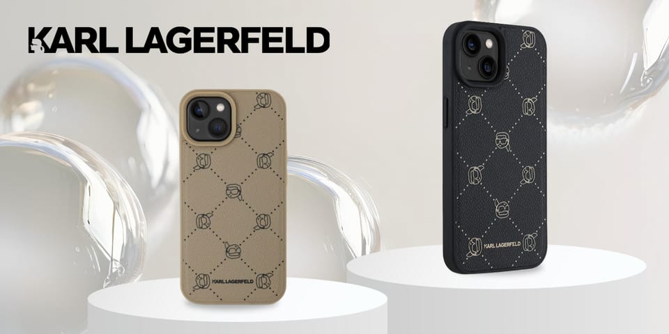 Karl Lagerfeld KLHMP15SPGKHPHE iPhone 15 6.1" beżowy/beige Magsafe Karl Heads