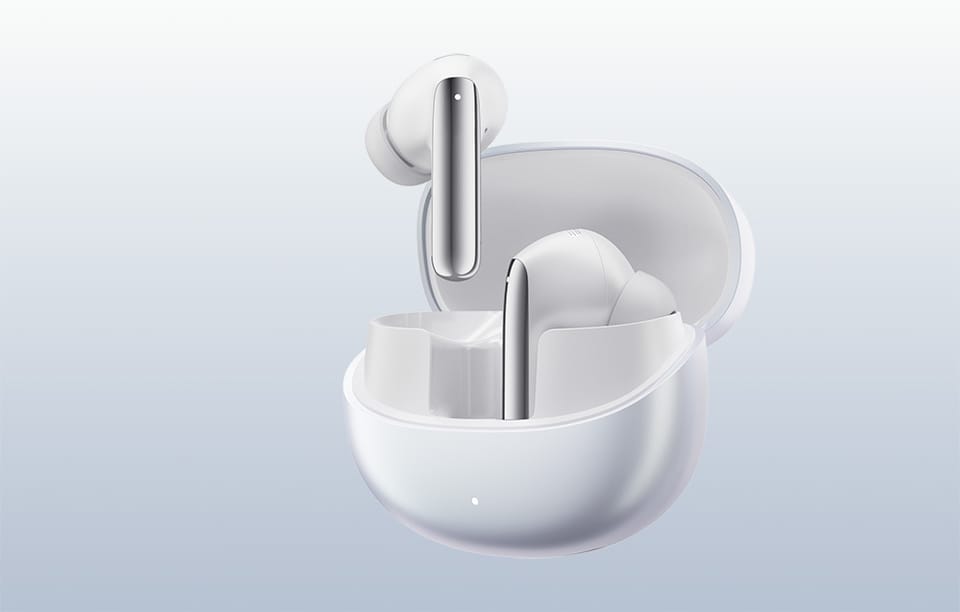 Słuchawki TWS QCY MeloBuds Pro HT08, ANC  (białe)