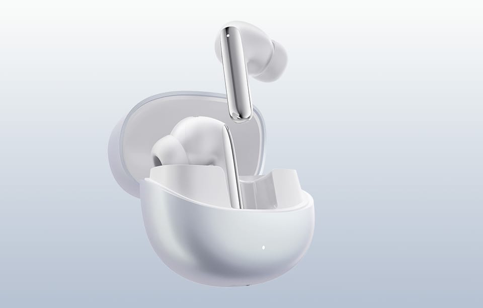 Słuchawki TWS QCY MeloBuds Pro HT08, ANC  (białe)