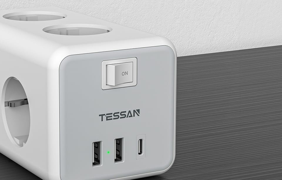 Listwa zasilająca TESSAN TS-306-C