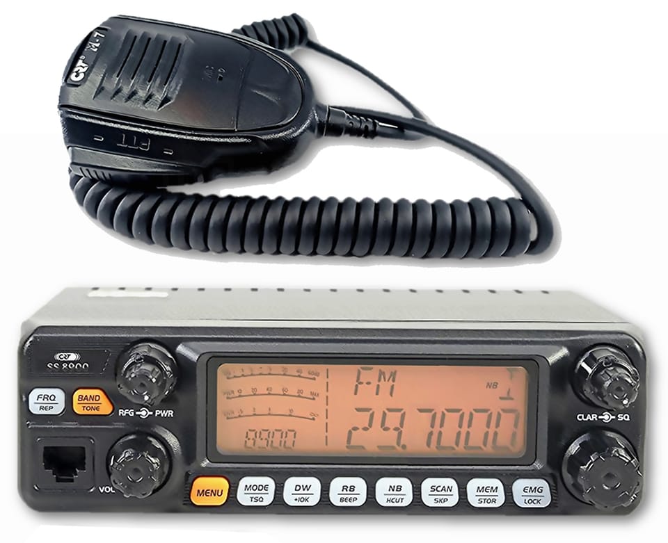 Radio CRT SS-8900 AM/FM/LSB/USB/CW+VHF FM RX