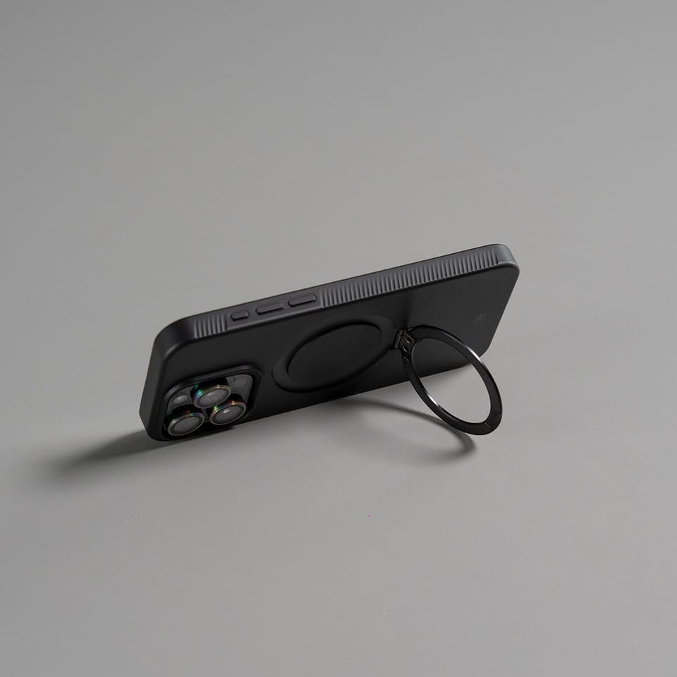 3MK Smoke Case iPhone 15 Pro Magsafe & Stand
