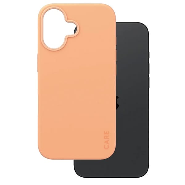 Etui CARE by PanzerGlass Fashion Case    iPhone 16 6.1" brzoskwiniowy/peachy MagSafe 1389