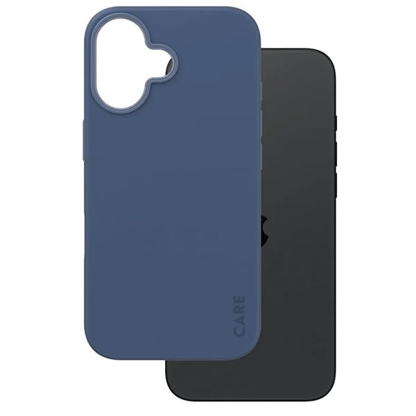 Etui CARE by PanzerGlass Fashion Case    iPhone 16 6.1" niebieski/blue MagSafe 1381