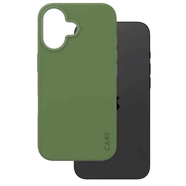 Etui CARE by PanzerGlass Fashion Case    iPhone 16 6.1" zielony/green MagSafe 1385