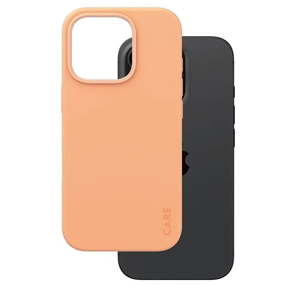 Etui CARE by PanzerGlass Fashion Case    iPhone 16 Pro 6.3" brzoskwiniowy/peachy MagSafe 1390
