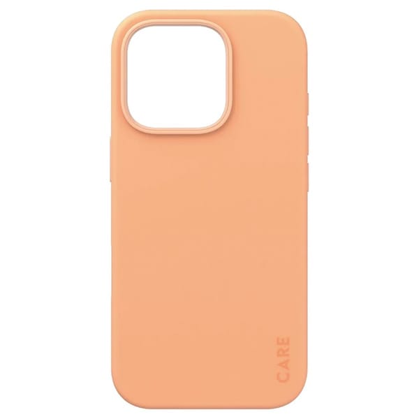 Etui CARE by PanzerGlass Fashion Case    iPhone 16 Pro 6.3" brzoskwiniowy/peachy MagSafe 1390