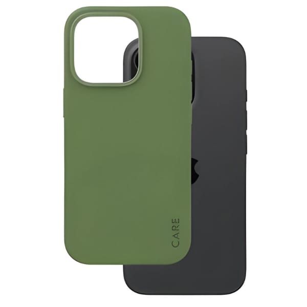 CARE by PanzerGlass Fashion Case iPhone 16 Pro 6.3" zielony/green MagSafe 1386