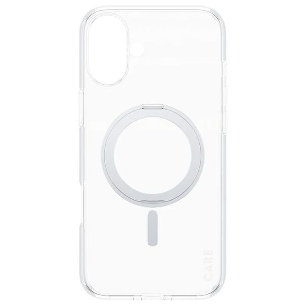 CARE by PanzerGlass Case Feature Silver Kickstand & MagSafe iPhone 16 Plus | CARE