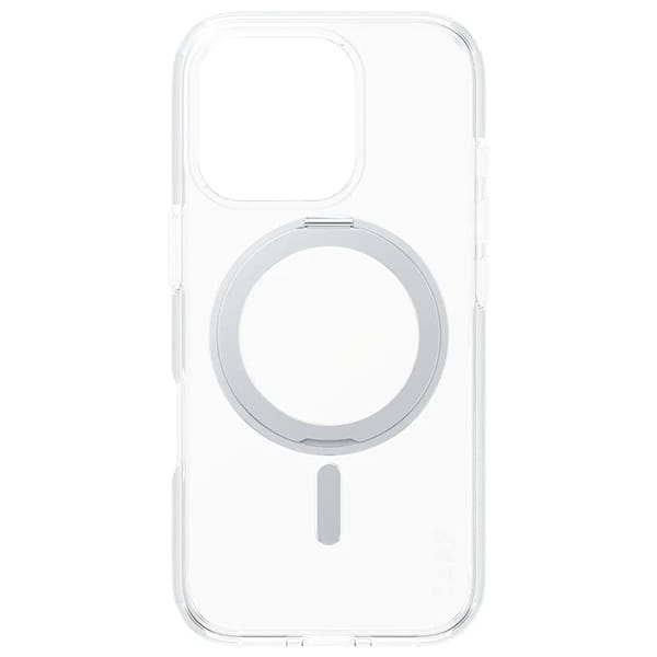 CARE by PanzerGlass Feature Kickstand Case iPhone 16 Pro 6.3" srebrny/silver MagSafe 1326