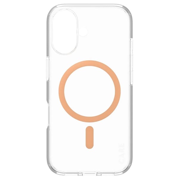 Etui CARE by PanzerGlass Flagship Case   iPhone 16 6.1" brzoskwiniowy/peachy MagSafe 1373
