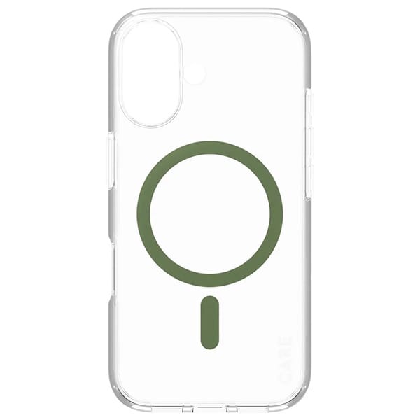 Etui CARE by PanzerGlass Flagship Case   iPhone 16 6.1" zielony/green MagSafe 1369
