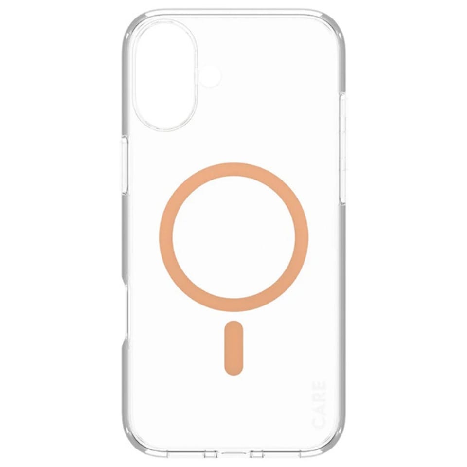 CARE by PanzerGlass Flagship Case iPhone 16 Plus 6,7" brzoskwiniowy/peachy MagSafe 1375