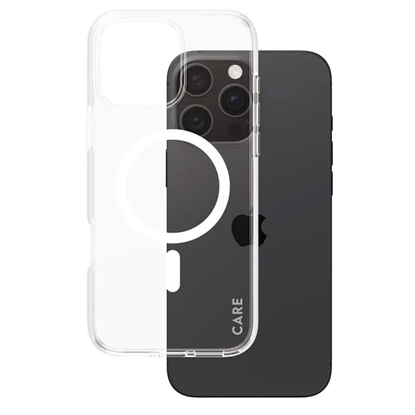 CARE by PanzerGlass Case Flagship White MagSafe iPhone 16 Pro Max | CARE