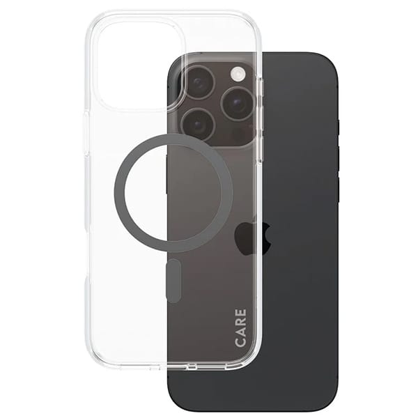 CARE by PanzerGlass Case Flagship Black MagSafe iPhone 16 Pro Max | CARE