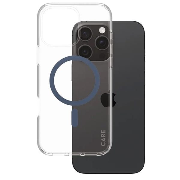 Etui CARE by PanzerGlass Flagship Case   iPhone 16 Pro Max 6,9" niebieski/blue MagSafe 1368