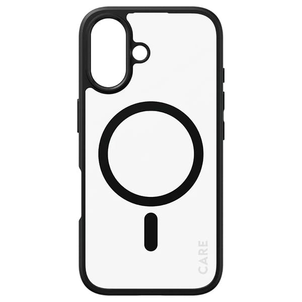 CARE by PanzerGlass Case Flagship Urban Combat Black MagSafe iPhone 16 | CARE