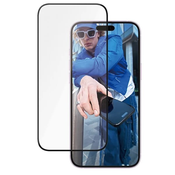 PanzerGlass Ceramic Screen ProtectoriPhone 16 Plus / 15 Plus 6.7" Ultra-Wide Fit 2855