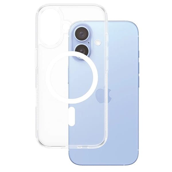 PanzerGlass HardCase iPhone 16 6.1"biały/white MagSafe 1291