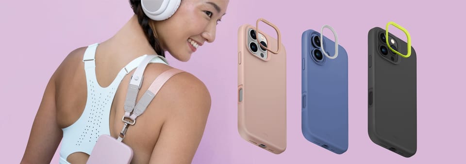 UNIQ etui Lino Hue iPhone 16 Pro 6.3" Magclick Charging różowy/blush pink