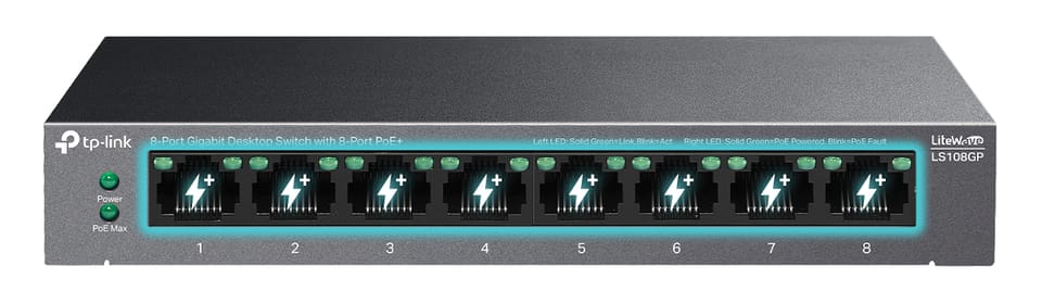 Switch TP-Link LS108GP