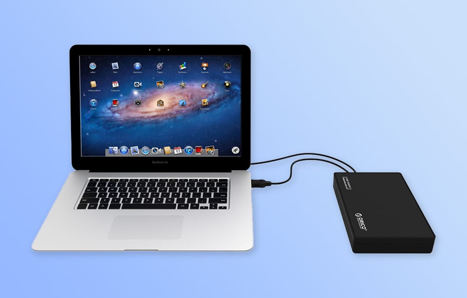 Obudowa dysku Orico 3588 HDD/SSD 3,5", 5Gbps, USB-A do USB-B (czarna)