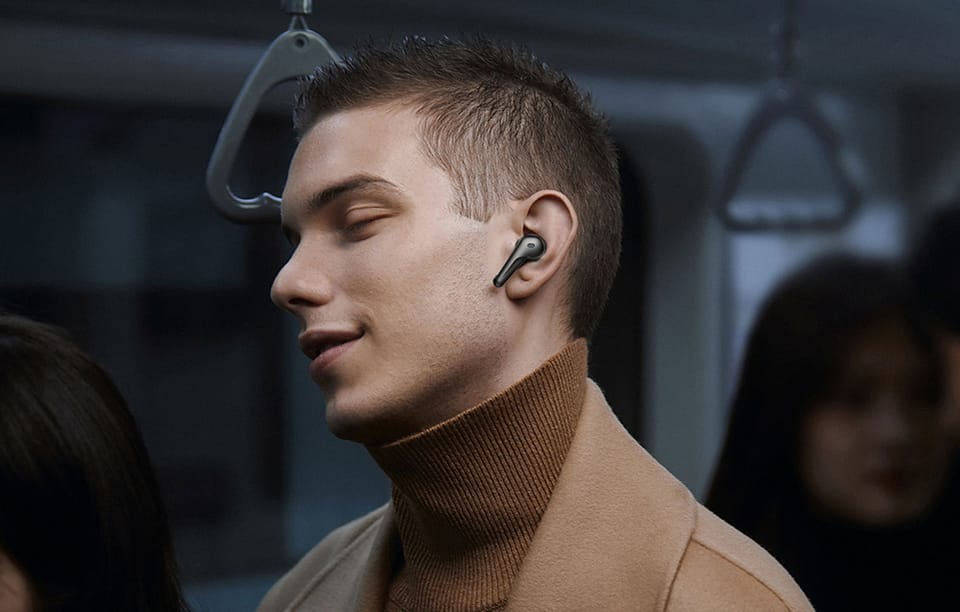 Słuchawki TWS Choetech BH-T17 ANC+ENC, Bluetooth 5.4, Czarne