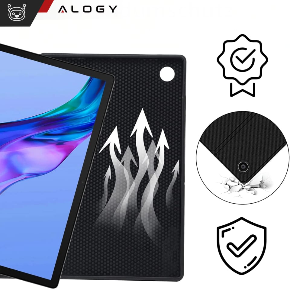 Etui do Samsung Galaxy Tab A9+ Plus 2023 11" (X210/X215/X216) obudowa na tablet Case Alogy Stand Czarne