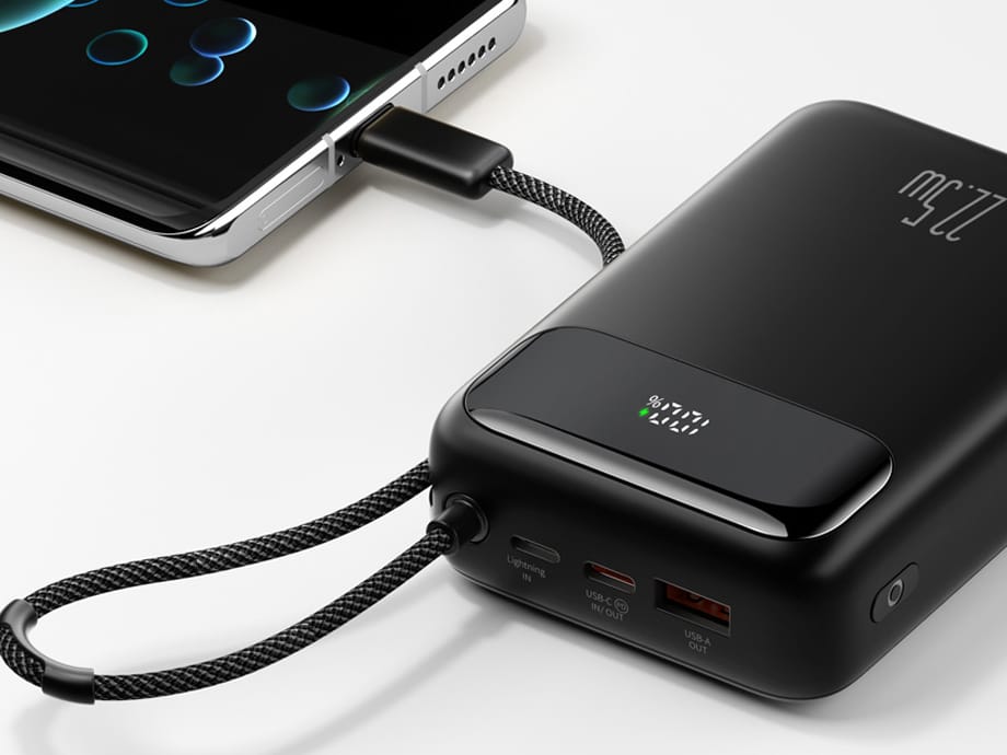 Power bank Mcdodo MC-3720 20000mAh, USB-C, USB-A, kabel USB-C