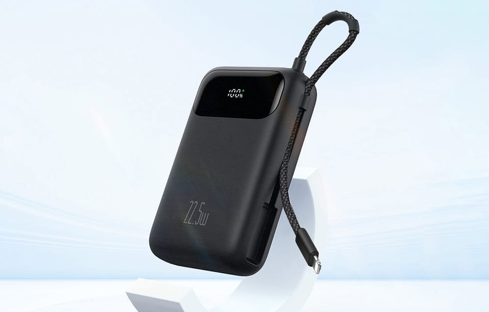 Power Bank Mcdodo  MC-3710 Digital Dis 20000mAh, 22.5W (czarny)