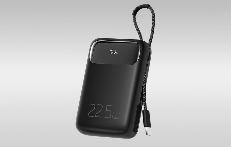 Power Bank Mcdodo MC-3243 10000mAh, 22.5W do C (czarny)