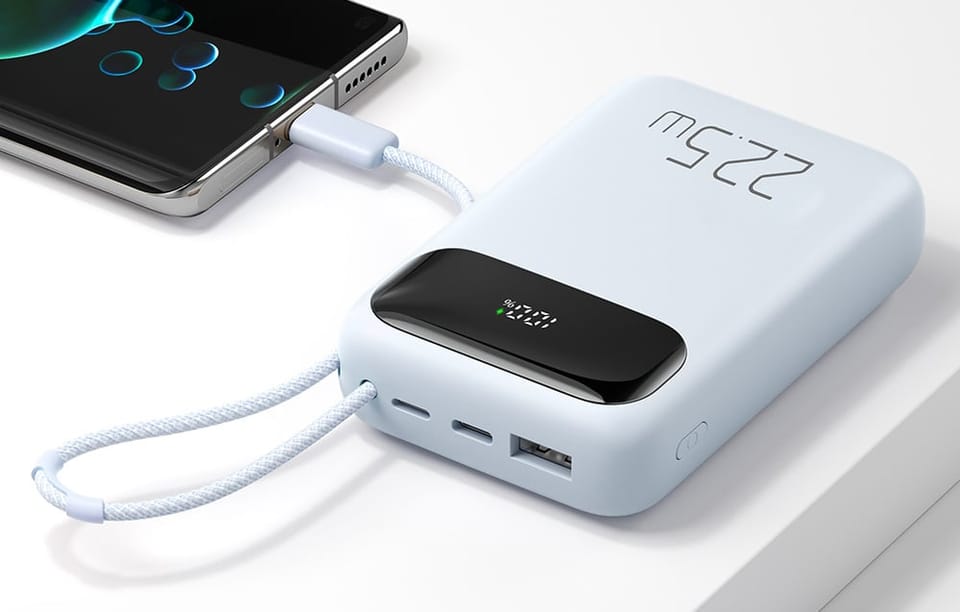 Power Bank Mcdodo MC-3244 10000mAh, 22.5W, do C (niebieski)