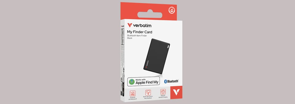 Verbatim My Finder Card Bluetooth         czarny/black - urządzenie do śledzenia MYFCR-01B 32138