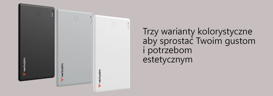 Verbatim My Finder Card Bluetooth         srebrny/silver - urządzenie do śledzenia MYFCR-01S 32139