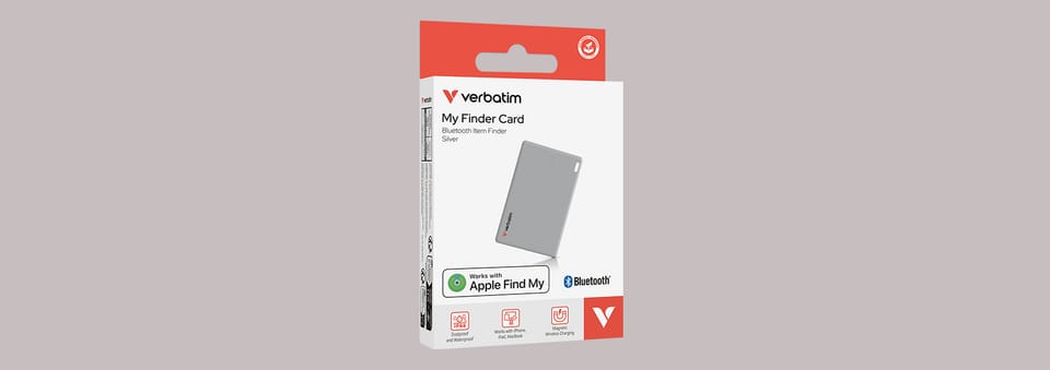 Verbatim My Finder Card Bluetooth         srebrny/silver - urządzenie do śledzenia MYFCR-01S 32139
