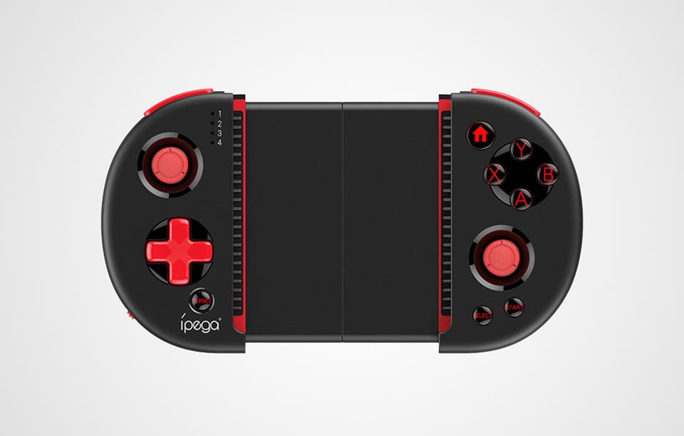 Kontroler bezprzewodowy / GamePad iPega PG-9087s z uchwytem na telefon