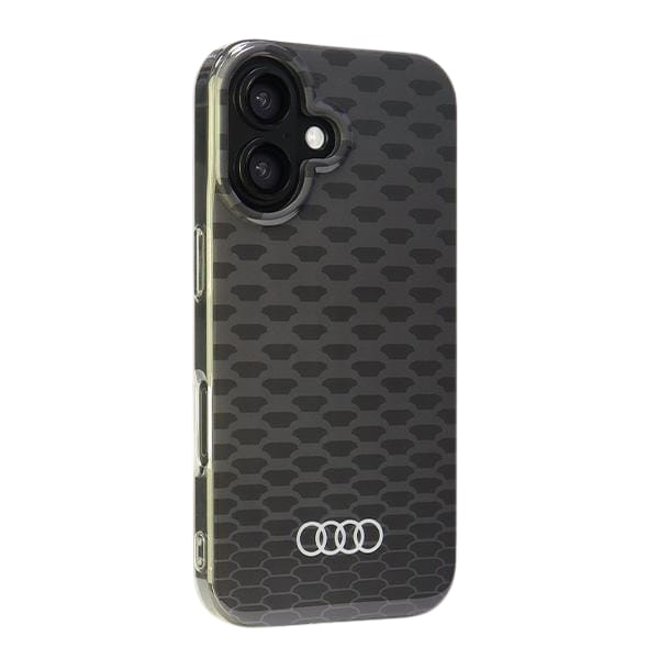 Audi IML Stitching Pattern MagSafe iPhone 16 Plus 6.7" czarny/black hardcase AU-IMLMIP16M-Q5/D3-BK