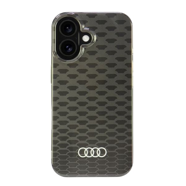 Audi IML Stitching Pattern MagSafe iPhone 16 Plus 6.7" czarny/black hardcase AU-IMLMIP16M-Q5/D3-BK